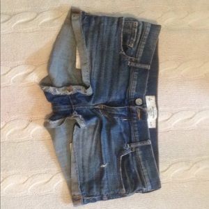 Abercrombie and Fitch jean shorts medium wash